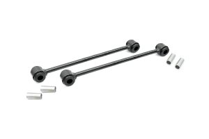 Ford F-350 Super Duty Sway Bar Links - Rear - Rough Country - 8 Inch Lift - Black - '99-'04 Ford F-350 Super Duty Sway Bar Links - Rear - Rough Country - 8 Inch Lift - Black - '99-'04